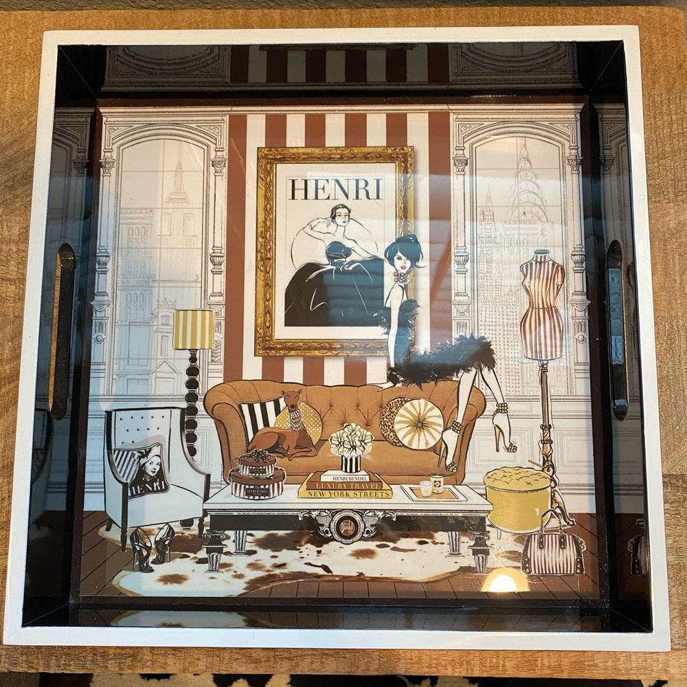 Henri Bendel Tray Megan Hess